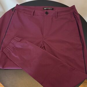 Travis Mathew Golf Men's Burgundy Pants -NWT